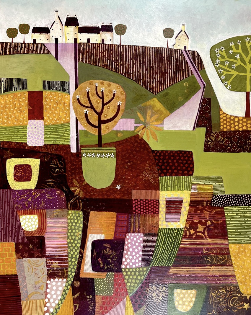Patched and Sown 40x50