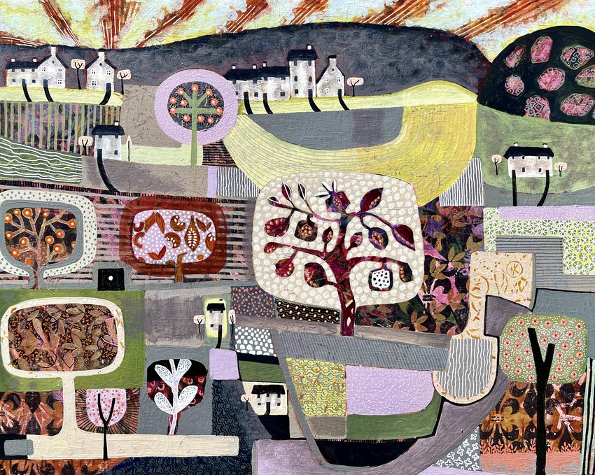 The Orchard and the Axe 50x40