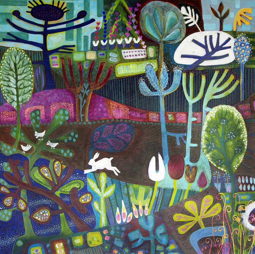 The Thicket 40x40 sold
