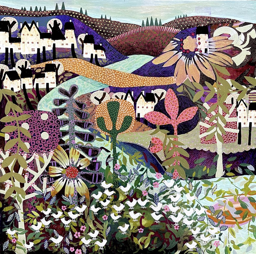To the Valley Below 40x40